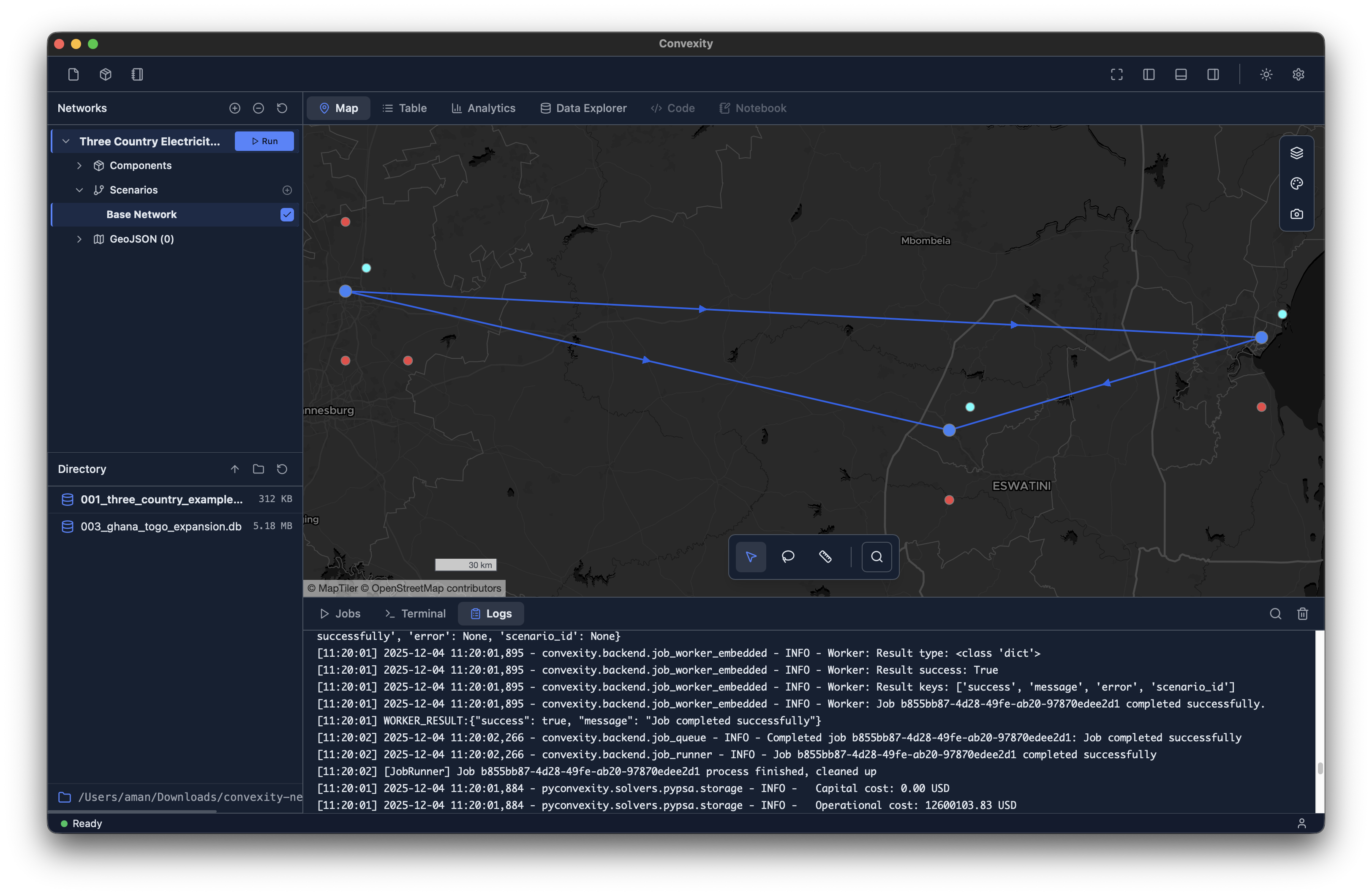 Convexity Bottom Panel Logs